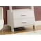 Monarch Specialties Bookshelf, Bookcase, Etagere, Ladder, 4 Tier, 69"H, Office, Bedroom, Laminate, White, Contemporary I 2562 - alternate 4